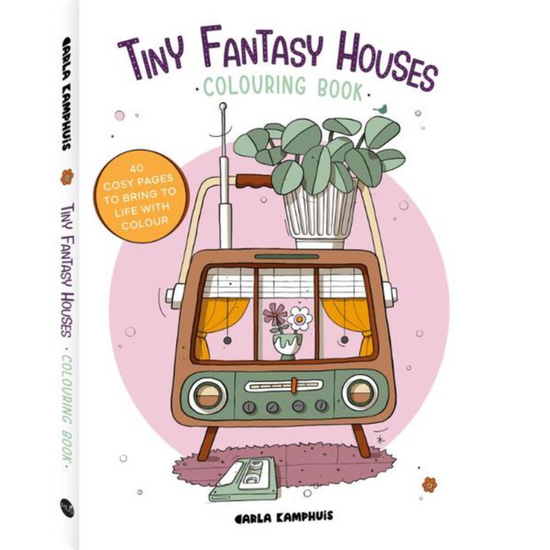 MUS Creatief Tiny Fantasy Houses kleurboek Carla Kamphuis