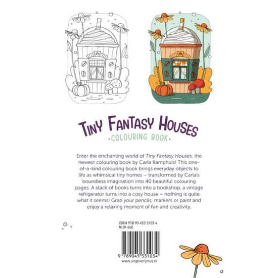 MUS Creatief Tiny Fantasy Houses kleurboek Carla Kamphuis