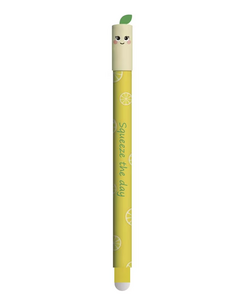 Gelpen Fruity Erase-It Lemon schrijfkleur: blauw