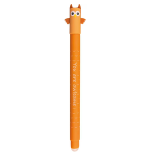Gelpen Animal Erase-It Uil schrijfkleur: blauw