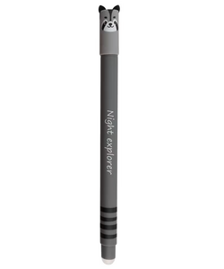 Gelpen Animal Erase-It Wasbeer schrijfkleur: blauw