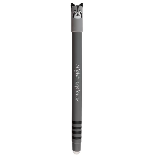 Eberhard Faber Gelpen Animal Erase-It Wasbeer schrijfkleur: blauw