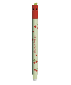 Gelpen Fruity Erase-It Cherry schrijfkleur: blauw