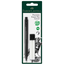 Faber Castell Gumpen Faber-Castell Precision zwart inclusief navulgummen
