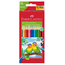Faber Castell Kleurpotlood Faber-Castell driekant kartonnen etui á 12 stuks