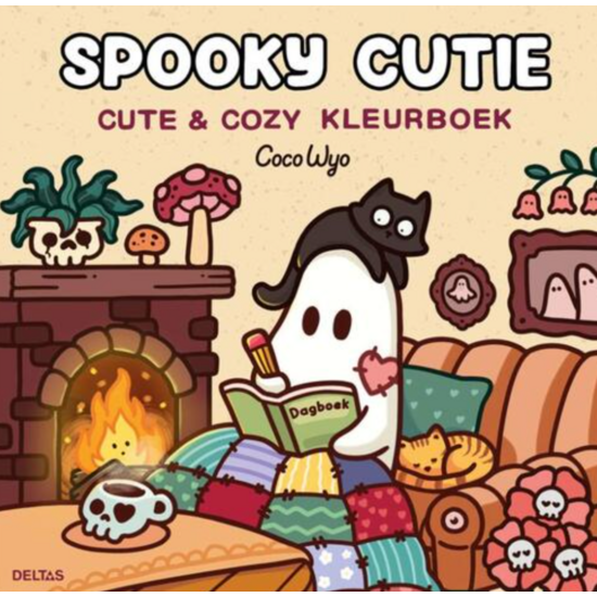 Deltas Spooky Cutie Cute &  Cozy Kleurboek Coco Wyo