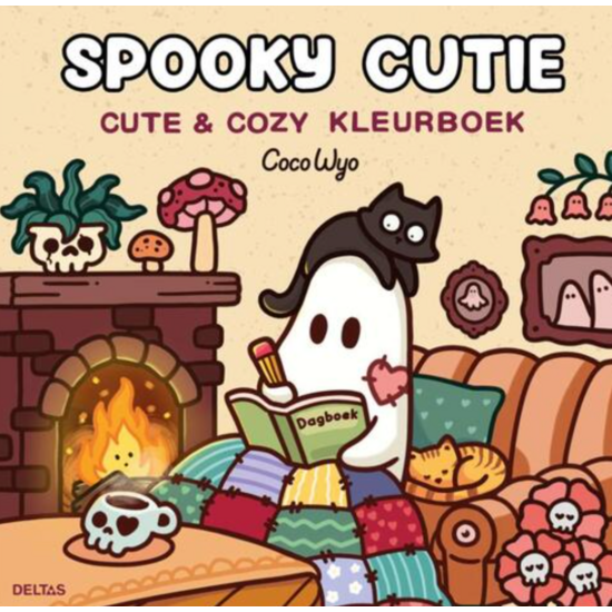 Deltas Spooky Cutie Cute &  Cozy Kleurboek Coco Wyo