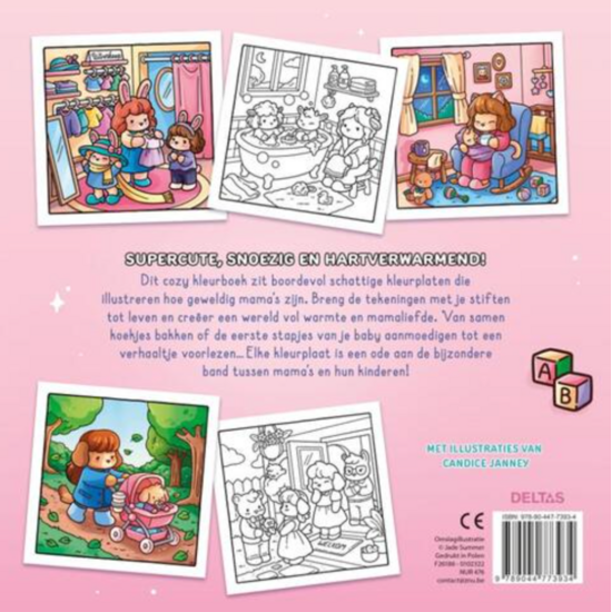 Deltas Cozy Moms Comfy Kleurboek Jade Summer
