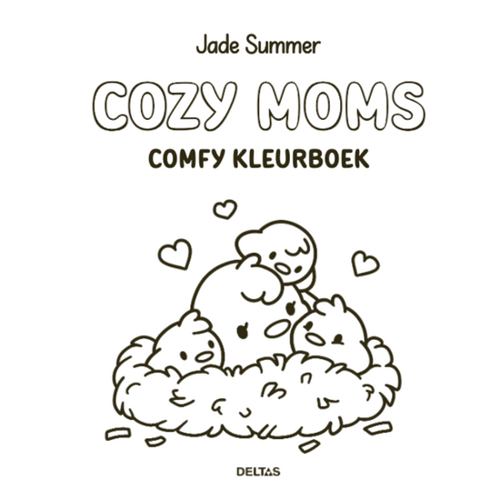 Deltas Cozy Moms Comfy Kleurboek Jade Summer