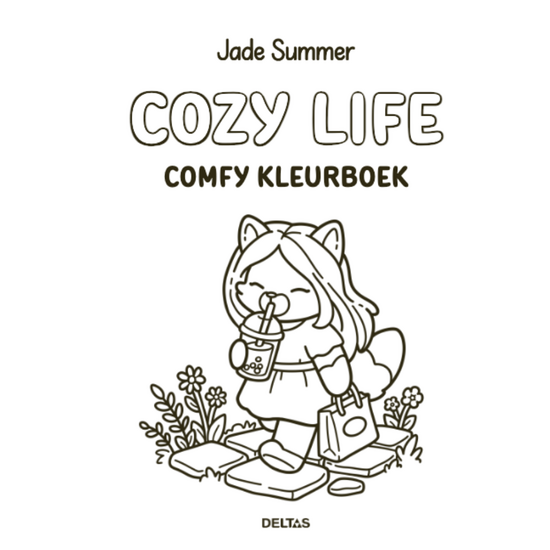 Deltas Cozy Life Comfy Kleurboek Jade Summer