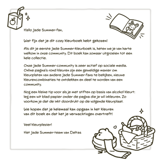 Deltas Cozy Life Comfy Kleurboek Jade Summer
