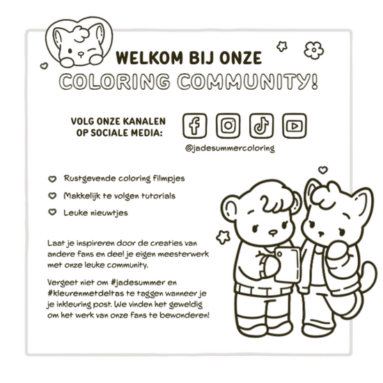 Deltas Cozy Life Comfy Kleurboek Jade Summer
