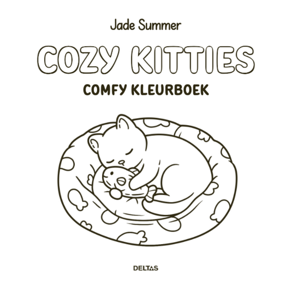 Deltas Cozy kitties Comfy Kleurboek Jade Summer
