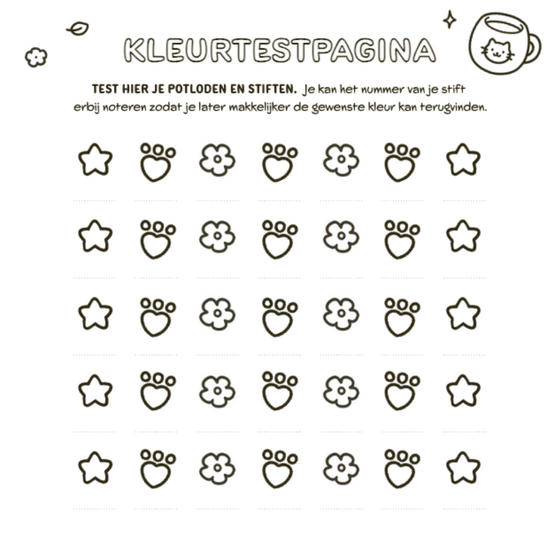 Deltas Cozy kitties Comfy Kleurboek Jade Summer
