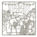 Deltas Cozy kitties Comfy Kleurboek Jade Summer