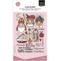 Vaessen Creative Vaessen Creative Clear Stamps Set Sinterklaas A6 24st.
