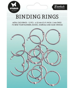 Studio Light Essentials Binding Click Rings Silver