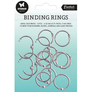 Studio Light Essentials Binding Click Rings Silver