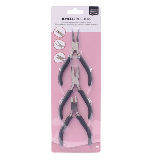 Vaessen Creative Vaessen Creative Tangenset voor sieraden 3st