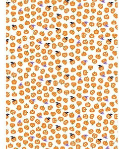 Vel Decopatch Papier Textuur Halloween pompoen