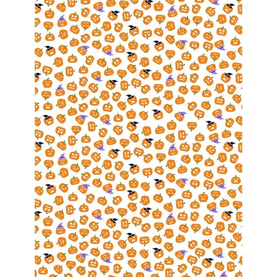 Decopatch Vel Decopatch Papier Textuur Halloween pompoen