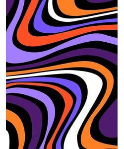 Vel Decopatch Papier Textuur Halloween Swirls