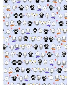 Vel Decopatch Papier Textuur Halloween Spookje