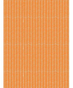 Vel Decopatch Papier Textuur Halloween Metallic/Oranje