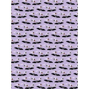Vel Decopatch Papier Textuur Halloween vleermuis