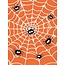 Decopatch Vel Decopatch Papier Textuur Halloween Metallic Spinnenweb
