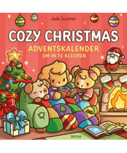 Cozy Christmas Adventskalender Kleurboek Jade Summer