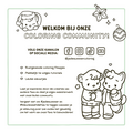 Deltas Cozy Christmas Adventskalender Kleurboek Jade Summer
