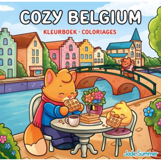 Deltas Cozy Belgium Kleurboek Jade Summer