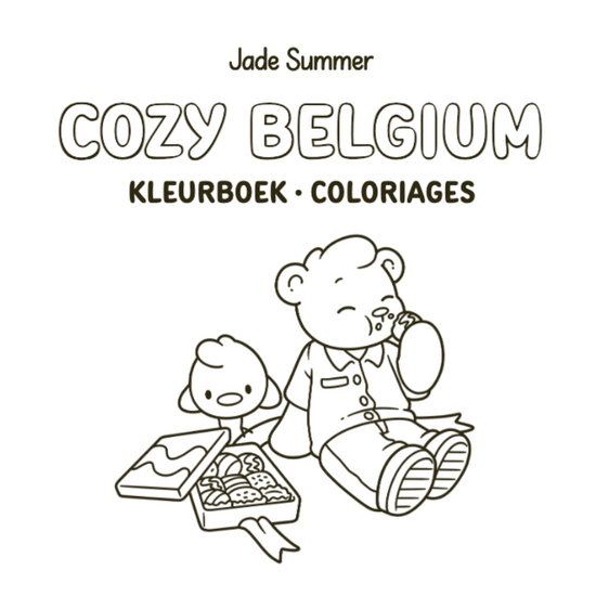 Deltas Cozy Belgium Kleurboek Jade Summer