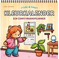 Deltas Cute& Cozy Kleurkalender een comfy maandplanner Jade Summer