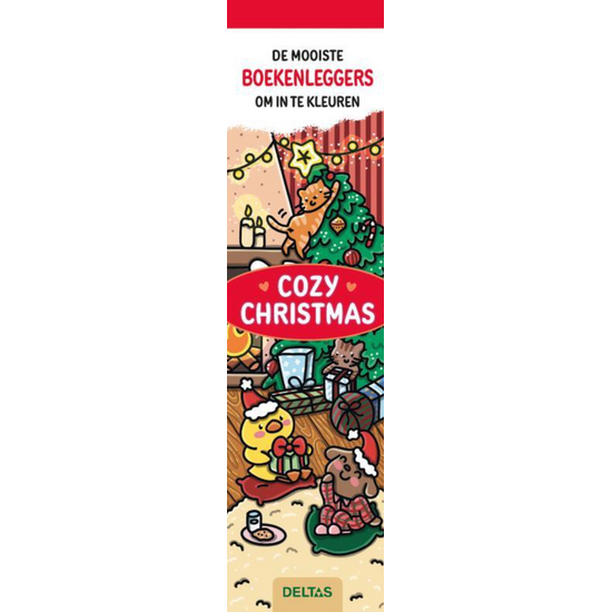 Deltas De mooiste kleurboekenleggers om in te kleuren Cozy Christmas