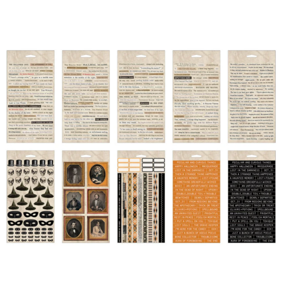Tim Holtz Tim Holtz Idea-Ology  Halloween Sticker Book 2026