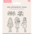 Crafter´s Companion Whimsical Photopolymer Stamp 'Tis the Season to be Shopping'