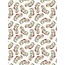 Decopatch Vel Decopatch Papier Textuur Kerst patroon wit/rood/groen/goud