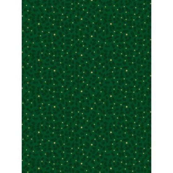 Decopatch Vel Decopatch Papier Textuur Kerst hulstbladeren groen/goud