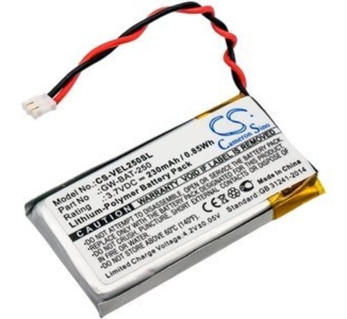 Replacement Accu 3.7V 230mAh