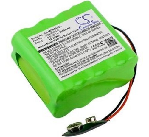 Replacement Accu 9.6V 2000mAh