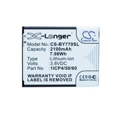 Replacement Babyfoon Interne accu voor 952.62, 952-62, BY77