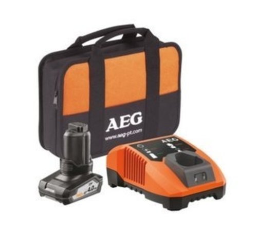 AEG AEG Gereedschap Accu Set 12V/4.0Ah + BLK1218 + Transporttas