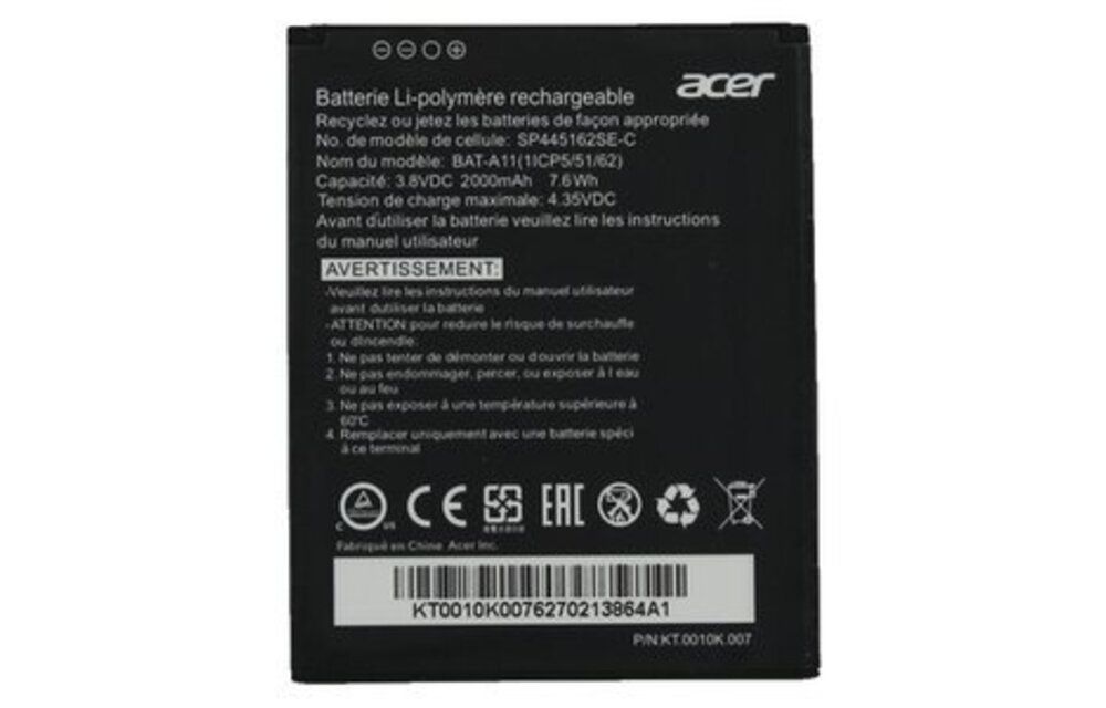 Acer Battery voor Acer Liquid Z410