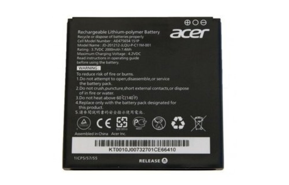 Acer GSM Accu voor Acer Liquid E2