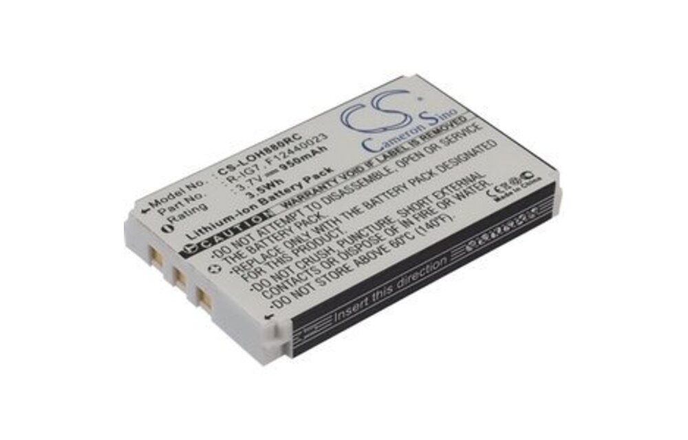 Afstandsbediening Accu voor Logitech Harmony One/885/890/900