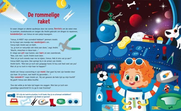 Boeken Boek | Speuren in de ruimte Boeken Boek | Speuren in de ruimte