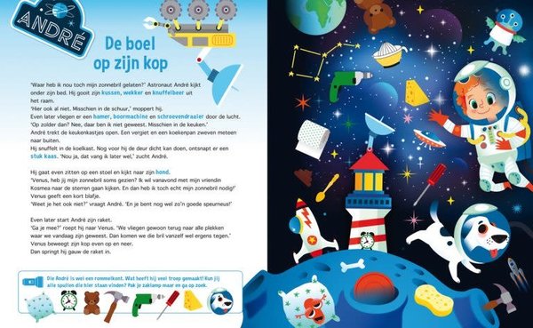 Boeken Boek | Speuren in de ruimte Boeken Boek | Speuren in de ruimte