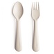 Mushie Mushie | Fork & Spoon | Ivory
